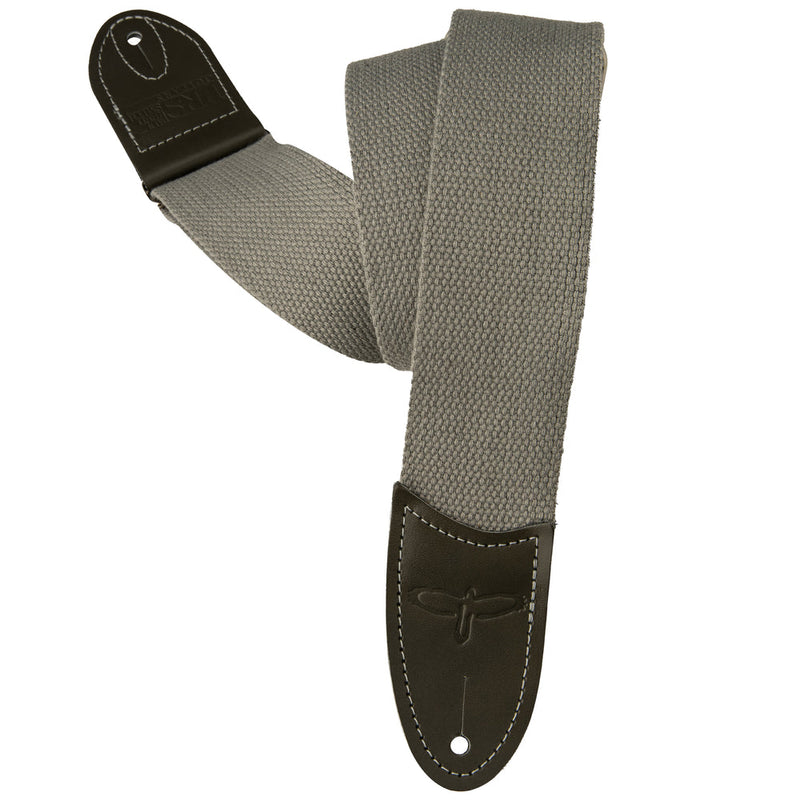 PRS 2 Inch Deluxe Cotton Guitar Strap, Gray