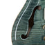 PRS McCarty 594 Hollowbody II Custom Color Electric Guitar, Trampas Green With Black Sides