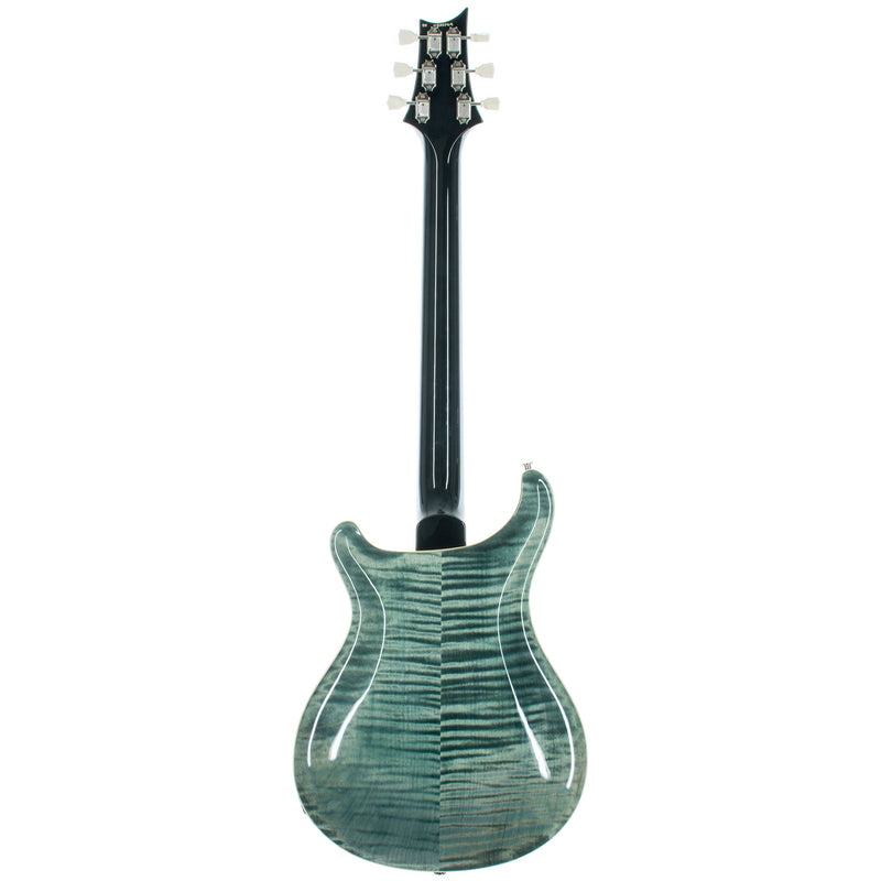 PRS McCarty 594 Hollowbody II Custom Color Electric Guitar, Trampas Green With Black Sides