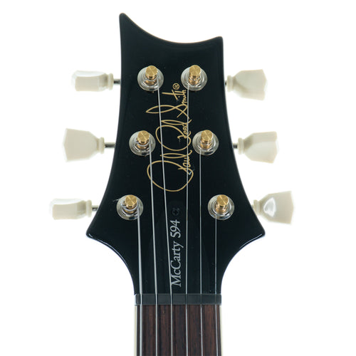 PRS S2 McCarty 594 Custom Color Electric Guitar, Fire Red With Black Wrap Burst