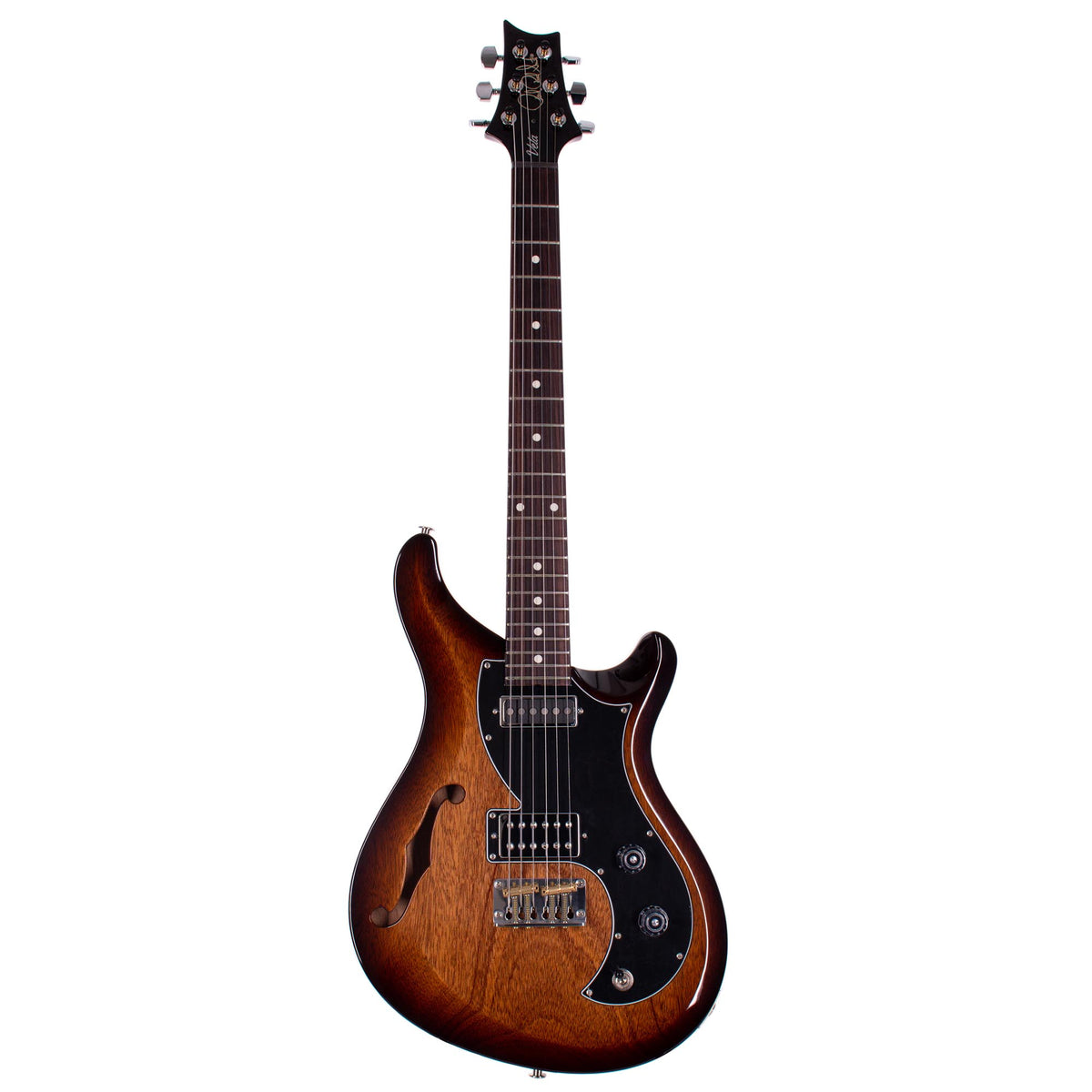 PRS S2 Vela Semi-Hollow Electric Guitar, McCarty Tobacco Sunburst
