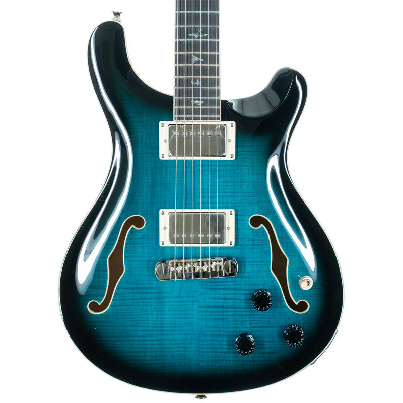 PRS SE Hollowbody II Piezo Electric Guitar, Peacock Blue