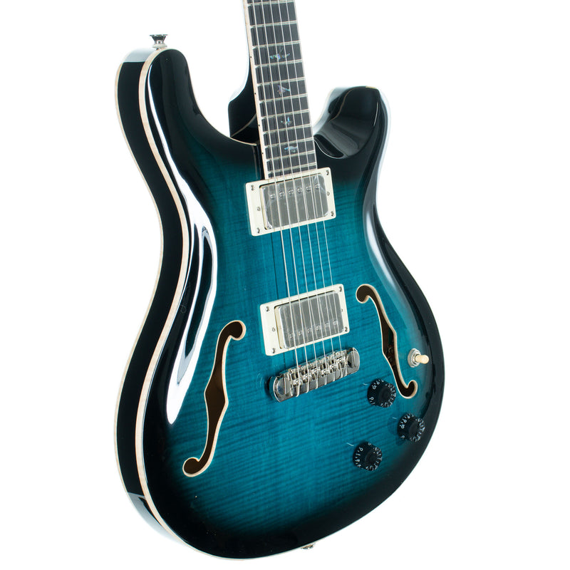 PRS SE Hollowbody II Piezo Electric Guitar, Peacock Blue