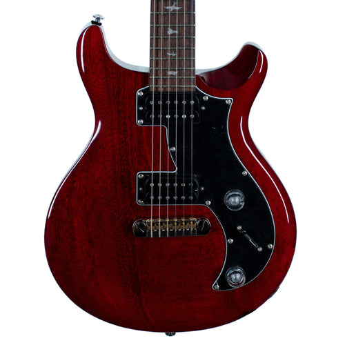 PRS SE Mira Electric Guitar, Vintage Cherry, Black Guard