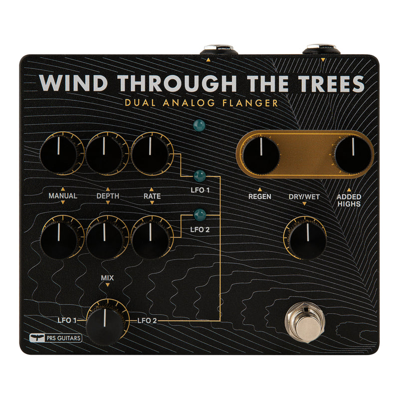 PRS Wind Through The Trees Dual Flanger Effect Pedal