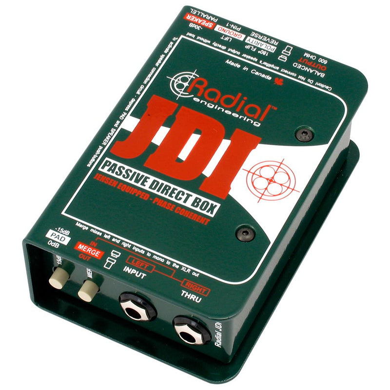 Radial Passive Direct Box With Jensen Transformer - JDI