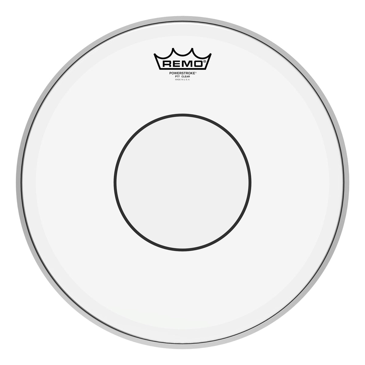 Remo 14" Powerstroke 77 Clear Dot Drumhead - Top Clear Dot