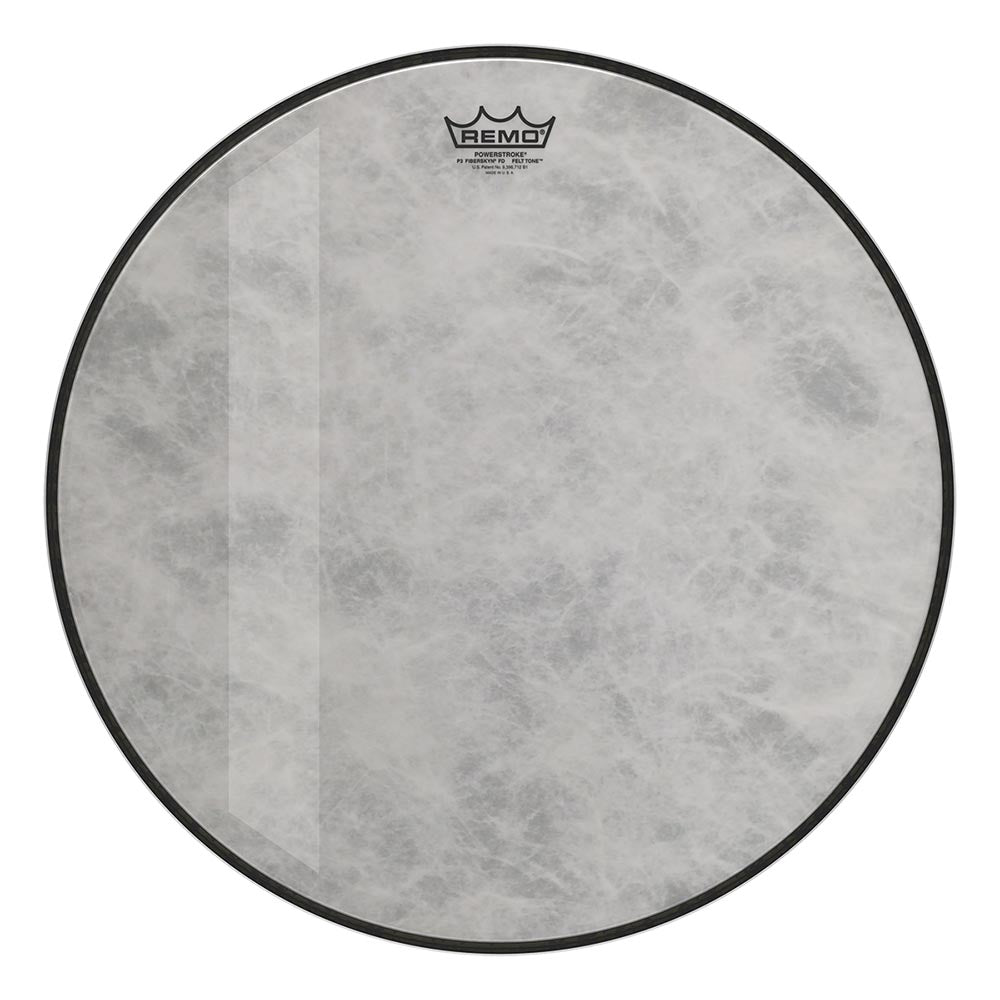 Remo 20" Powerstroke 3 Fiberskyn Diplomat Felt Tone Bass Drum Head