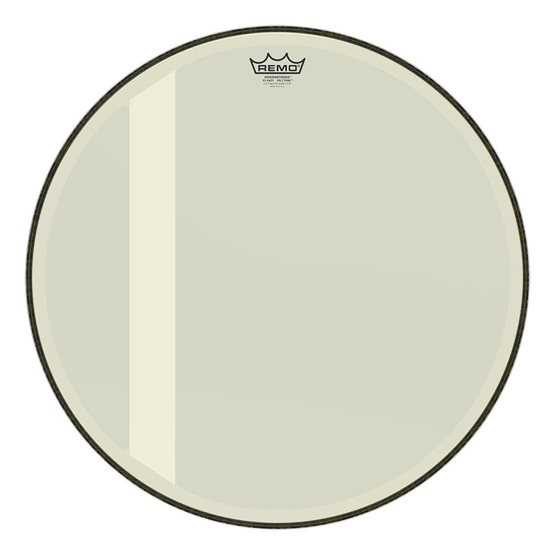 Remo 22" Powerstroke 3 Felt Tone Bass Drum Head - Hazy