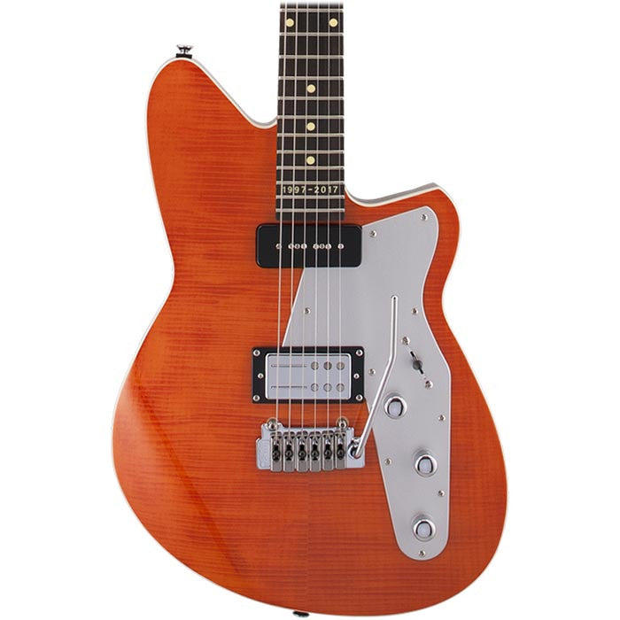 Reverend 20TH Anniversary Double Agent - Rock Orange Flame Maple