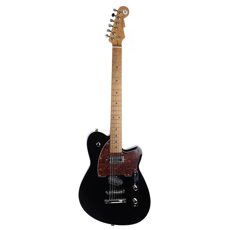 Reverend Buckshot Midnight Black Roasted Maple Neck