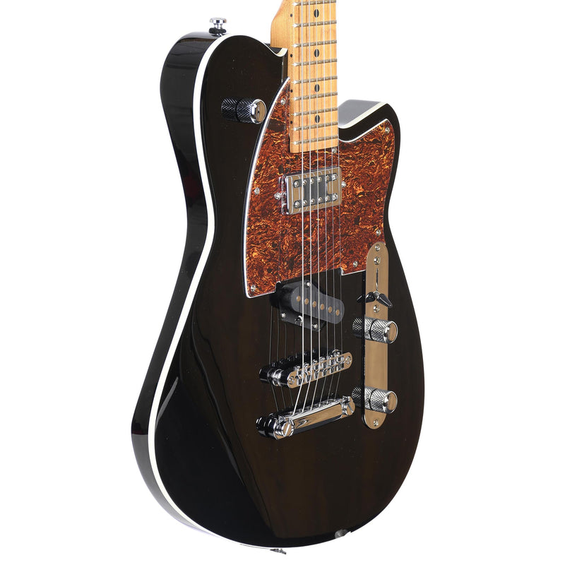 Reverend Buckshot Midnight Black Roasted Maple Neck