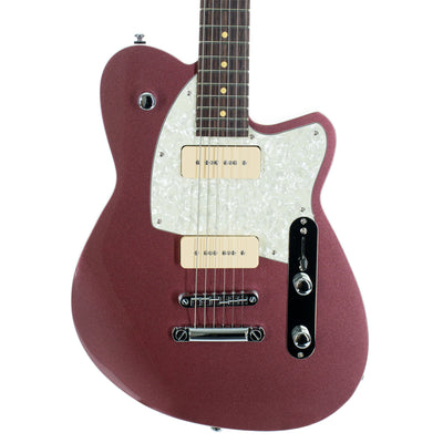 Reverend Charger 290 Electric Guitar, Roasted Maple Neck, Rosewood, Mulberry Mist