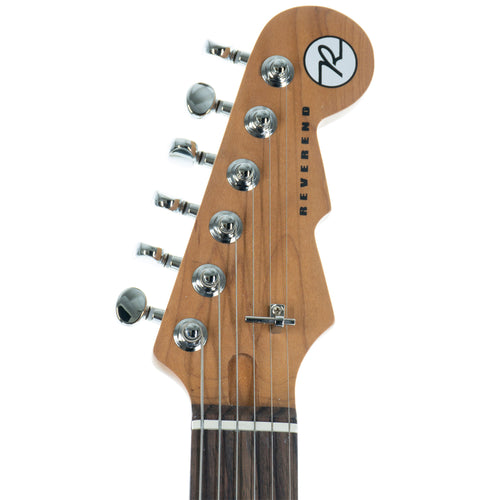 Reverend Charger 290 Electric Guitar, Roasted Maple Neck, Rosewood, Mulberry Mist