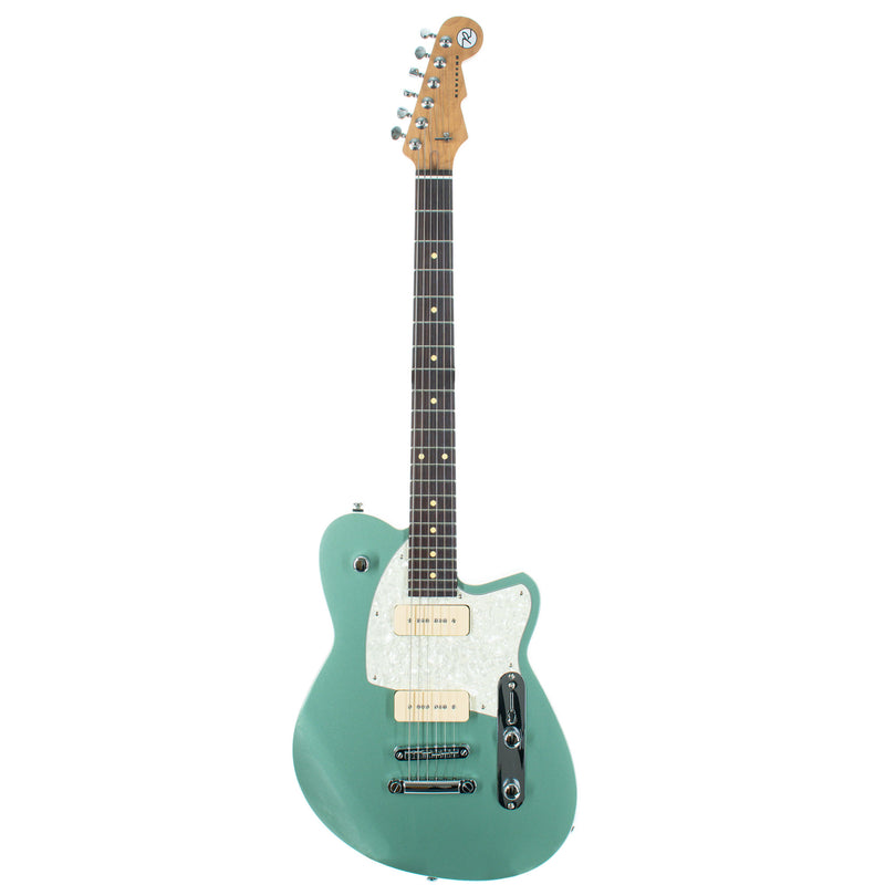 Reverend Charger 290 Electric Guitar Rosewood, Metallic Alpine