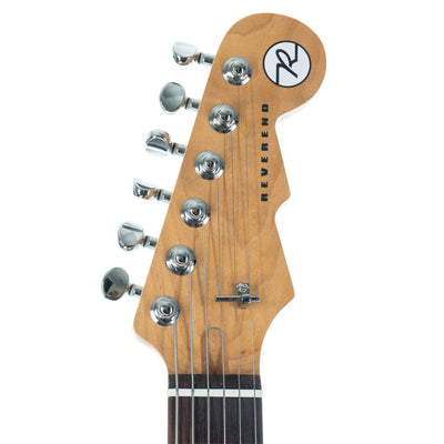 Reverend Charger 290 Electric Guitar Rosewood, Metallic Alpine