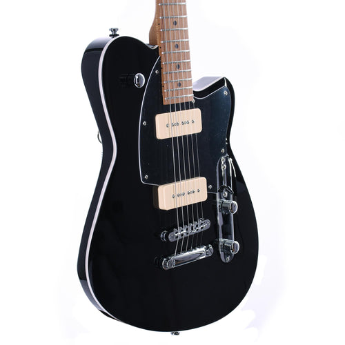 Reverend Charger 290 Roasted Maple, Midnight Black