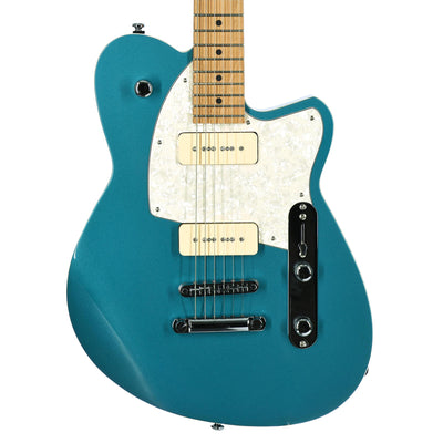 Reverend Charger 290 Roasted Maple Fingerboard, Deep Sea Blue