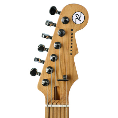 Reverend Charger 290 Roasted Maple Fingerboard, Deep Sea Blue