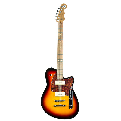 Reverend Charger 290 - Roasted Neck - 3-Tone Burst