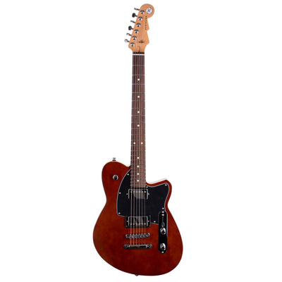 Reverend Charger HB Electric Guitar, Rosewood Fingerboard, Violin Brown