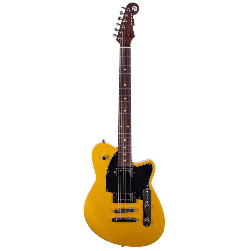 Reverend Charger HB Goldtop, Darkback Russo Music Exclusive