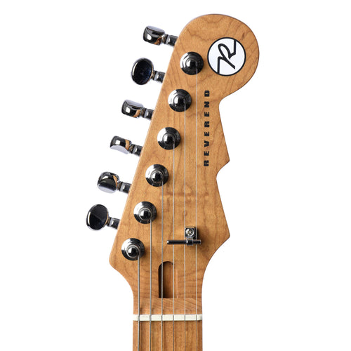 Reverend Charger HB Roasted Maple Neck Metallic Alpine