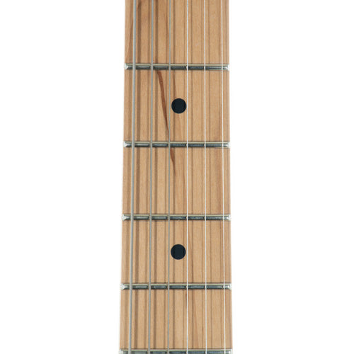 Reverend Club King 290 Electric Guitar with Bigsby, Roasted Maple, Deep Sea Blue