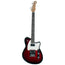 Reverend Crosscut Electric Guitar, Rosewood, Metallic Red Burst