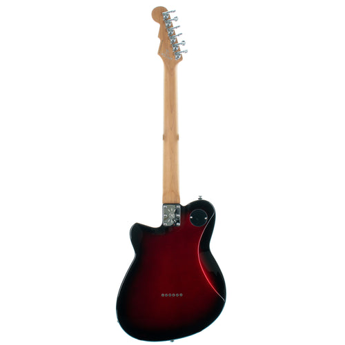 Reverend Crosscut Electric Guitar, Rosewood, Metallic Red Burst