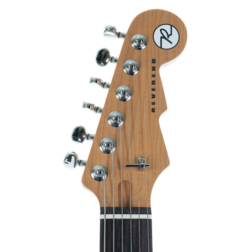 Reverend Crosscut Electric Guitar, Rosewood, Metallic Red Burst