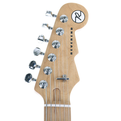 Reverend Crosscut Roasted Maple Neck, Oceanside Green