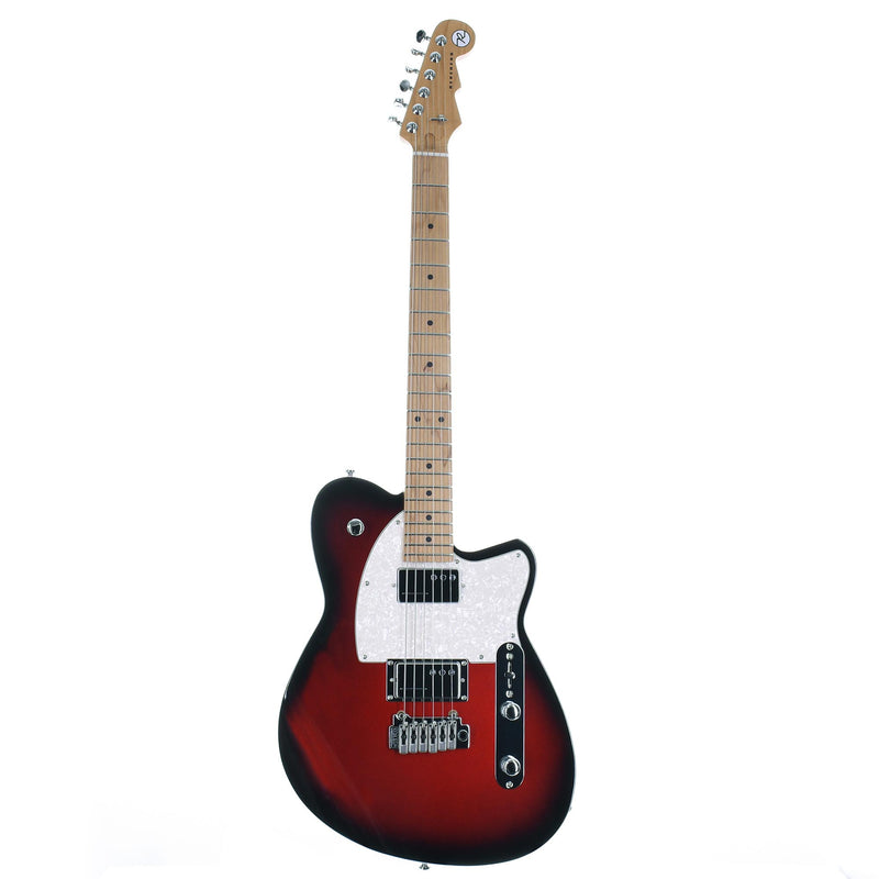 Reverend Crosscut W With Wilkinson Tremolo Roasted Maple Neck, Red Burst