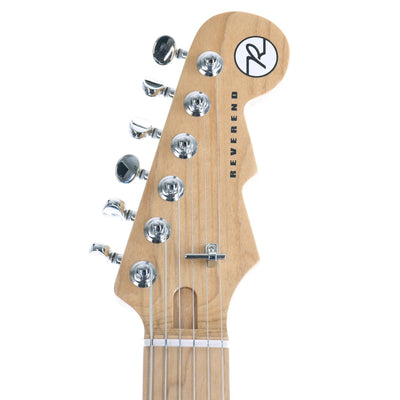 Reverend Crosscut W With Wilkinson Tremolo Roasted Maple Neck, Red Burst