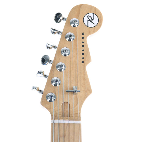 Reverend Crosscut W With Wilkinson Tremolo Roasted Maple Neck, Red Burst