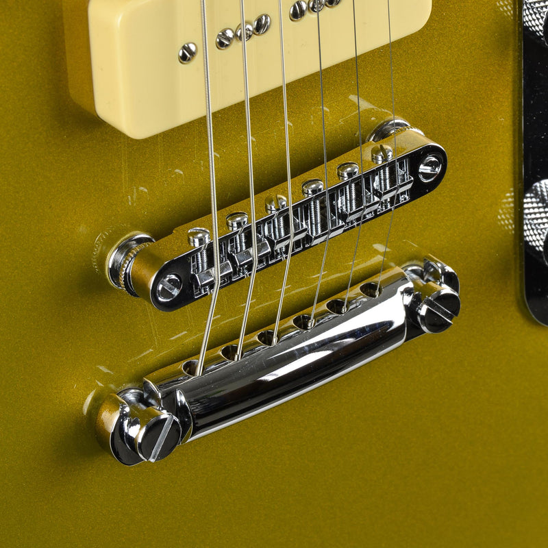 Reverend Charger 290 - Goldtop / Darkback - Dark Roasted Neck - Russo Music Exclusive