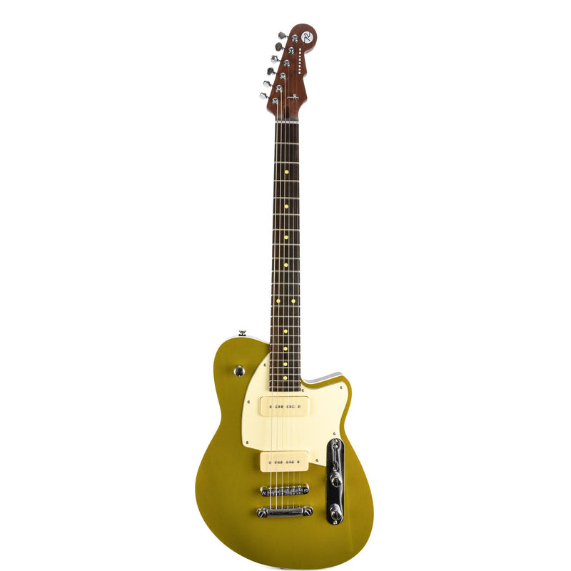 Reverend Charger 290 - Goldtop / Darkback - Dark Roasted Neck - Russo Music Exclusive