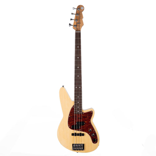 Reverend Decision P Bass Guitar, Rosewood Fingerboard, Natural
