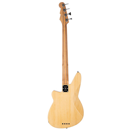 Reverend Decision P Bass Guitar, Rosewood Fingerboard, Natural