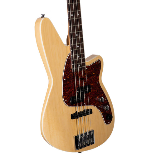 Reverend Decision P Bass Guitar, Rosewood Fingerboard, Natural