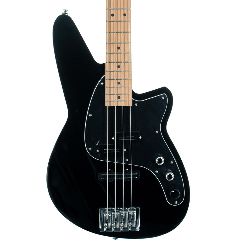 Reverend Decision P Bass With P Blade Pickups Midnight Black Roasted