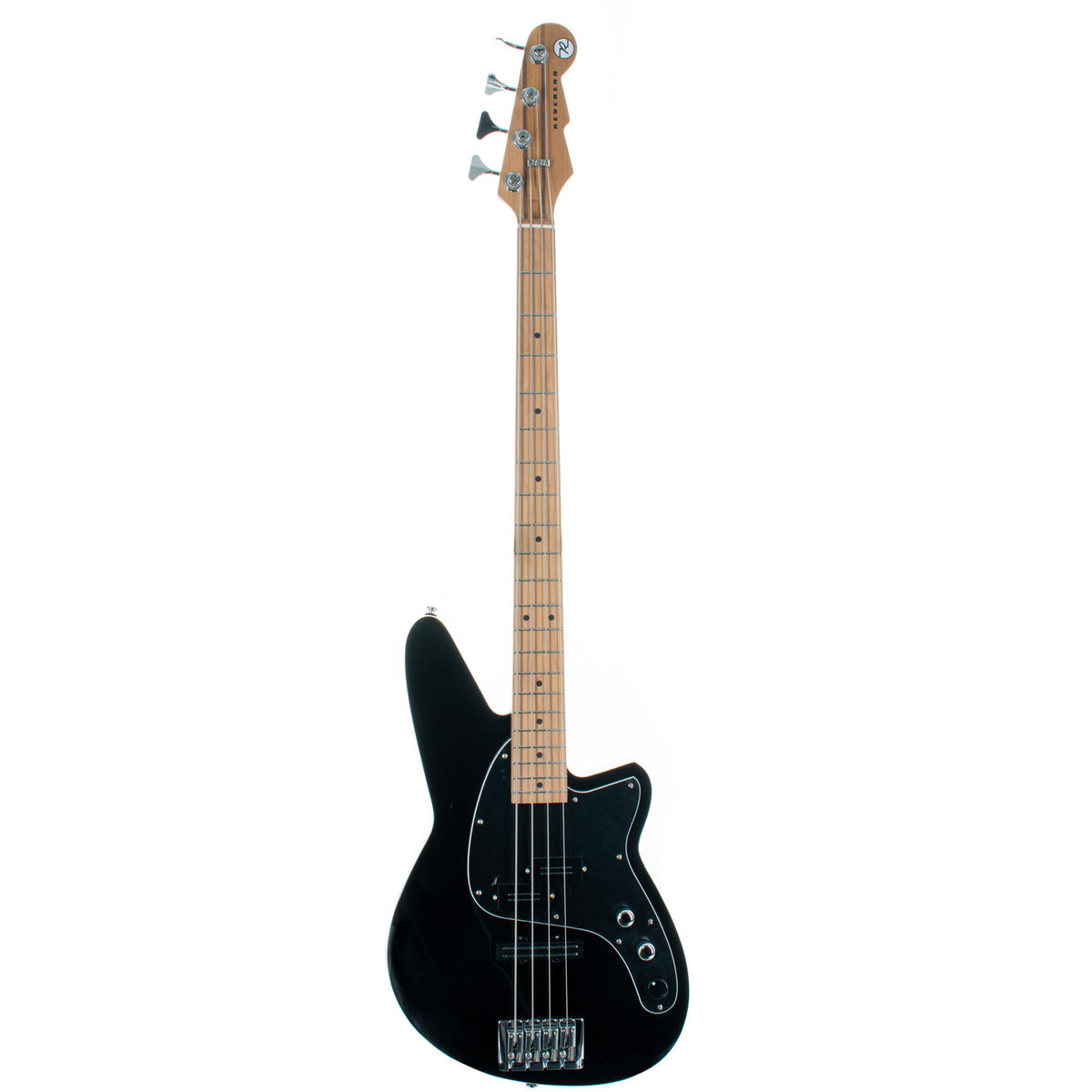 Reverend Decision P Bass With P Blade Pickups Midnight Black Roasted