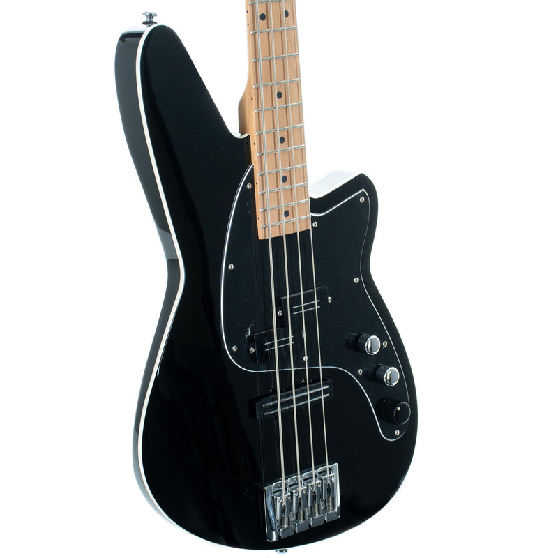 Reverend Decision P Bass With P Blade Pickups Midnight Black Roasted