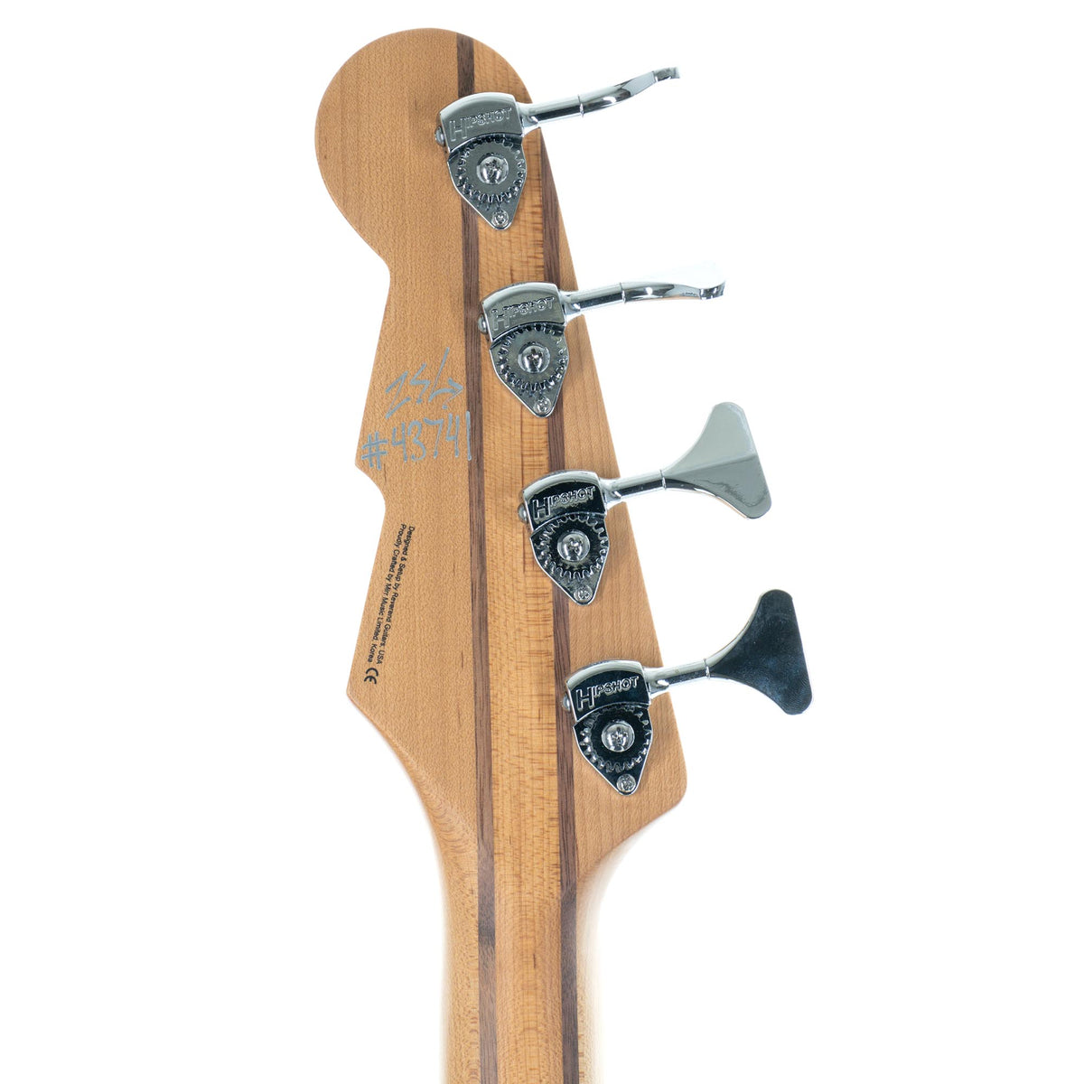 Reverend Decision P Bass With P Blade Pickups Midnight Black Roasted