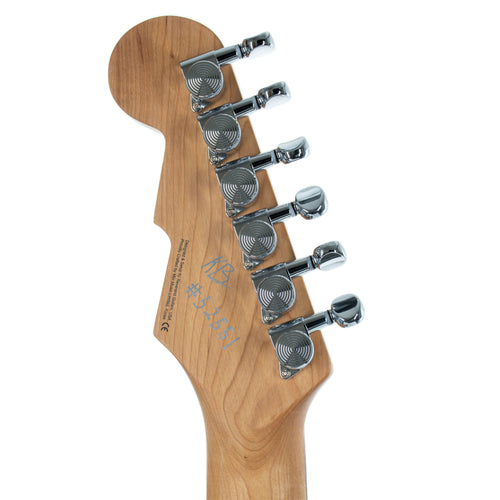 Reverend Descent RA Baritone Electric Guitar, Roasted Maple Neck, Avocado Burst