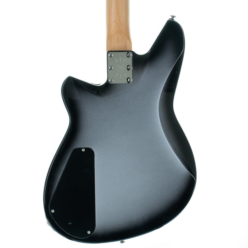 Reverend Descent RA Baritone Roasted Maple Neck, Silver Burst