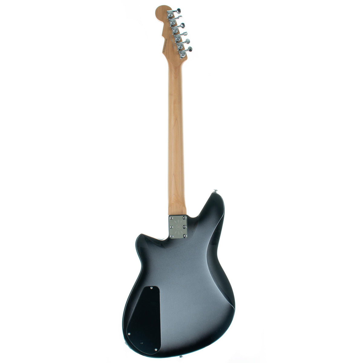 Reverend Descent RA Baritone Roasted Maple Neck, Silver Burst