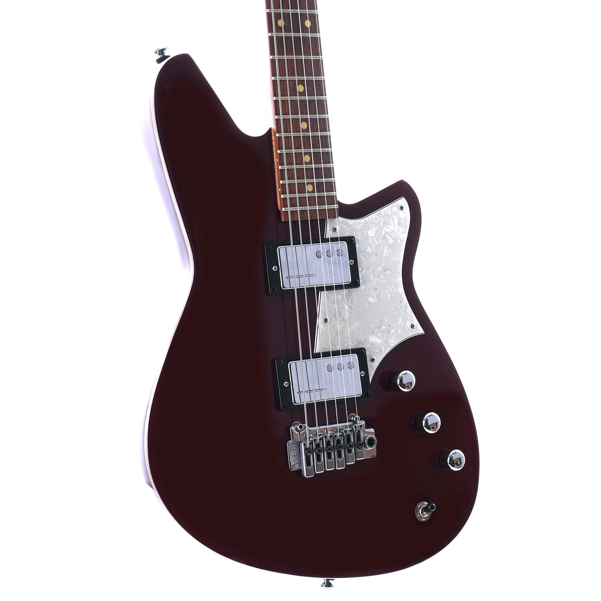 Reverend Descent W Baritone With Wilkinson Tremolo Pau Ferro, Medieval Red