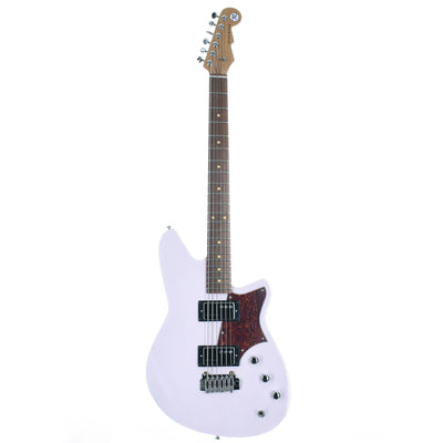Reverend Descent W Baritone With Wilkinson Tremolo Pau Ferro, Trans White