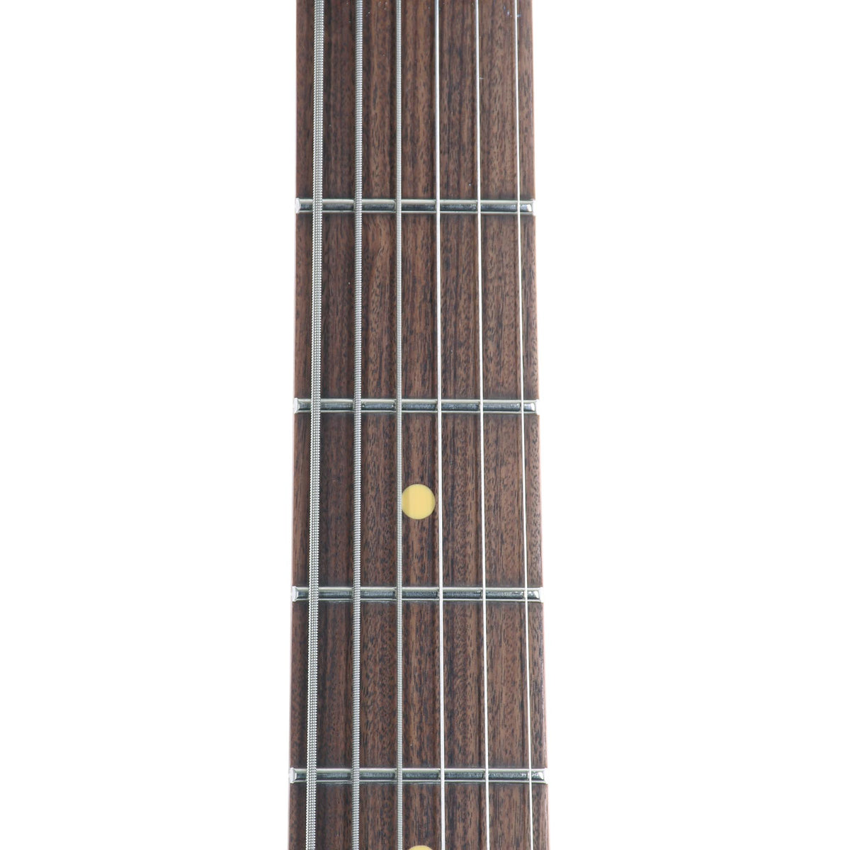 Reverend Descent W Baritone With Wilkinson Tremolo Pau Ferro, Trans White